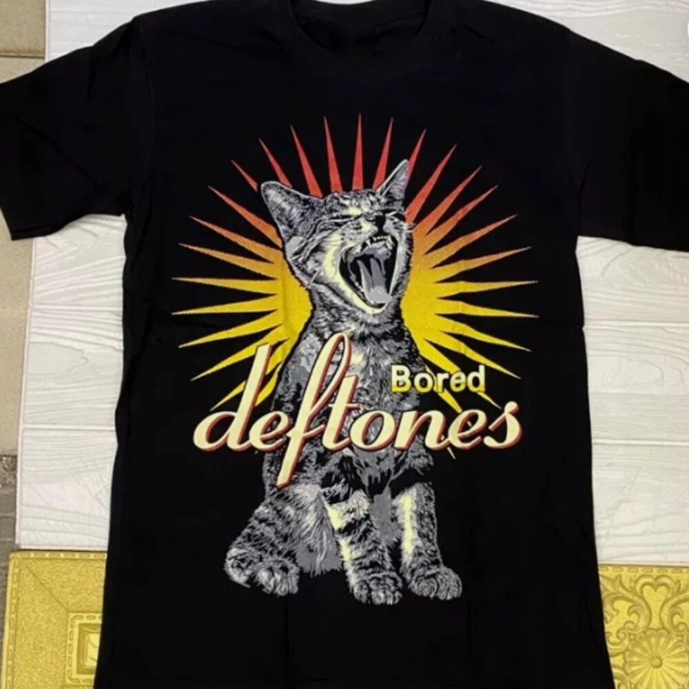Deftones Bored Adrenaline 90s Black Unisex T-shirt